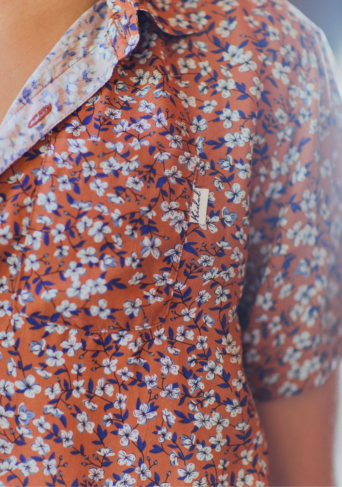 Kidel Zúrich Streetstyle Men’s Shirt – Regular Fit, Viscose Fabric