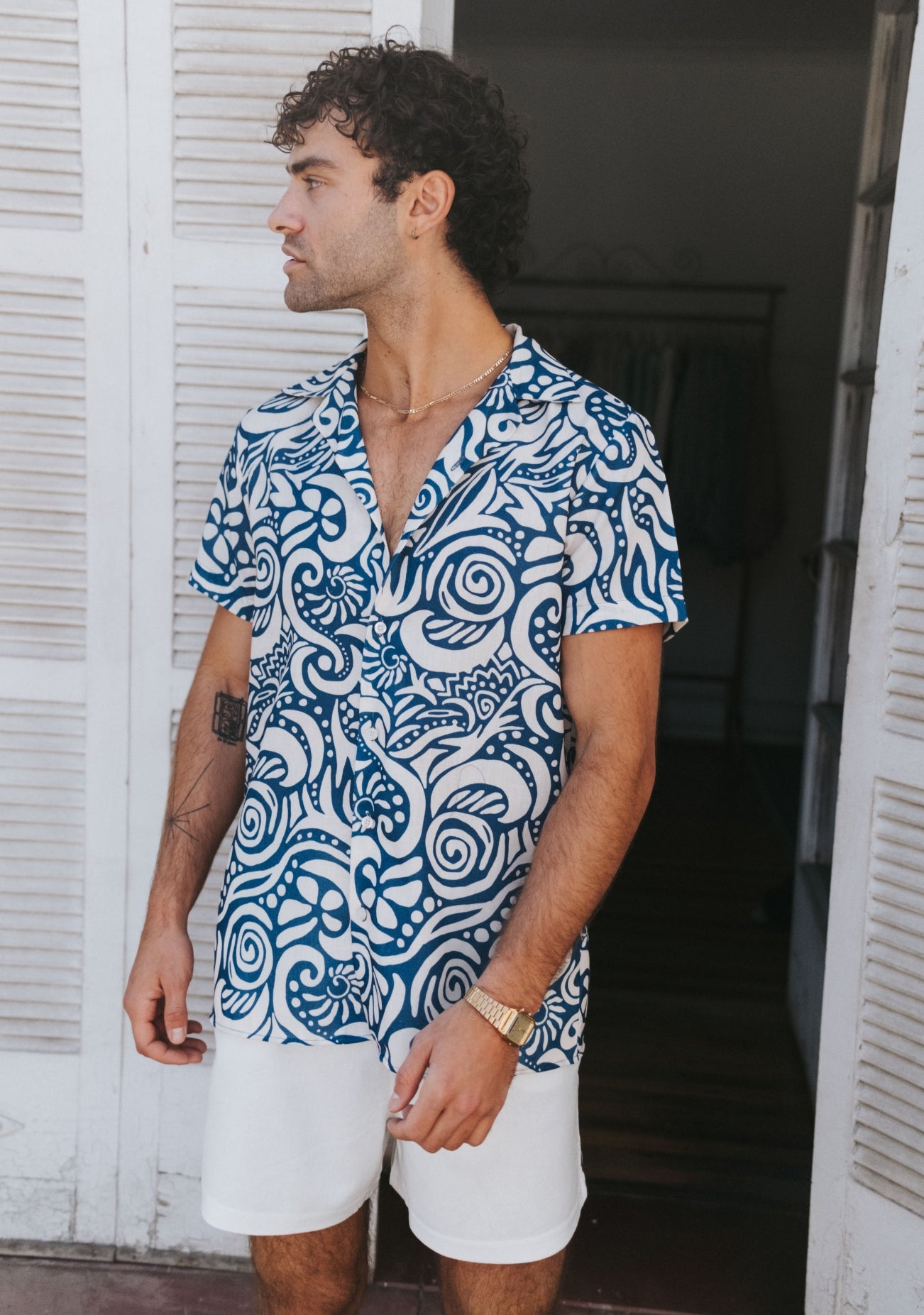 Cosmic Botanical Orion Shirt Collection