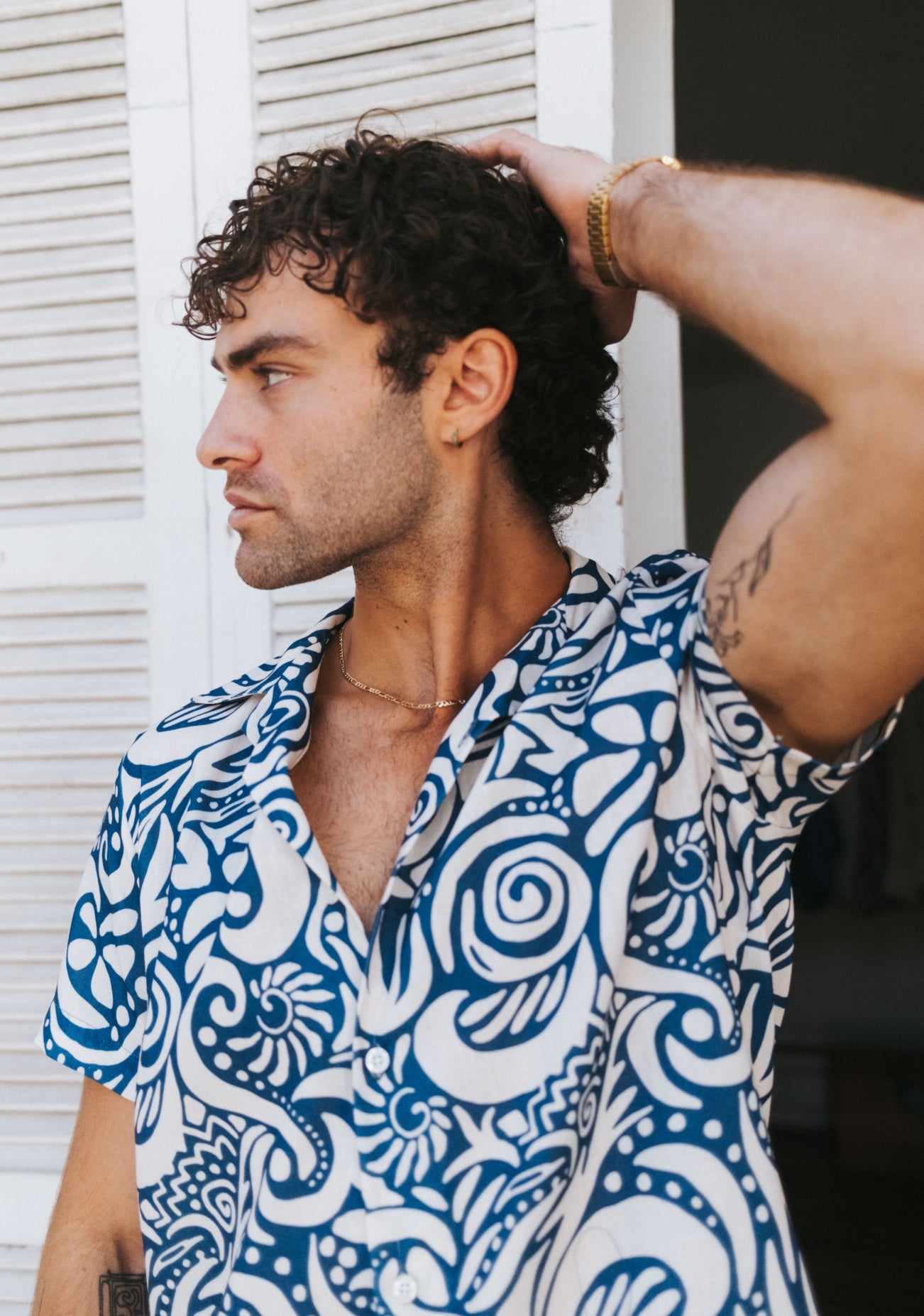 Cosmic Botanical Orion Shirt Collection