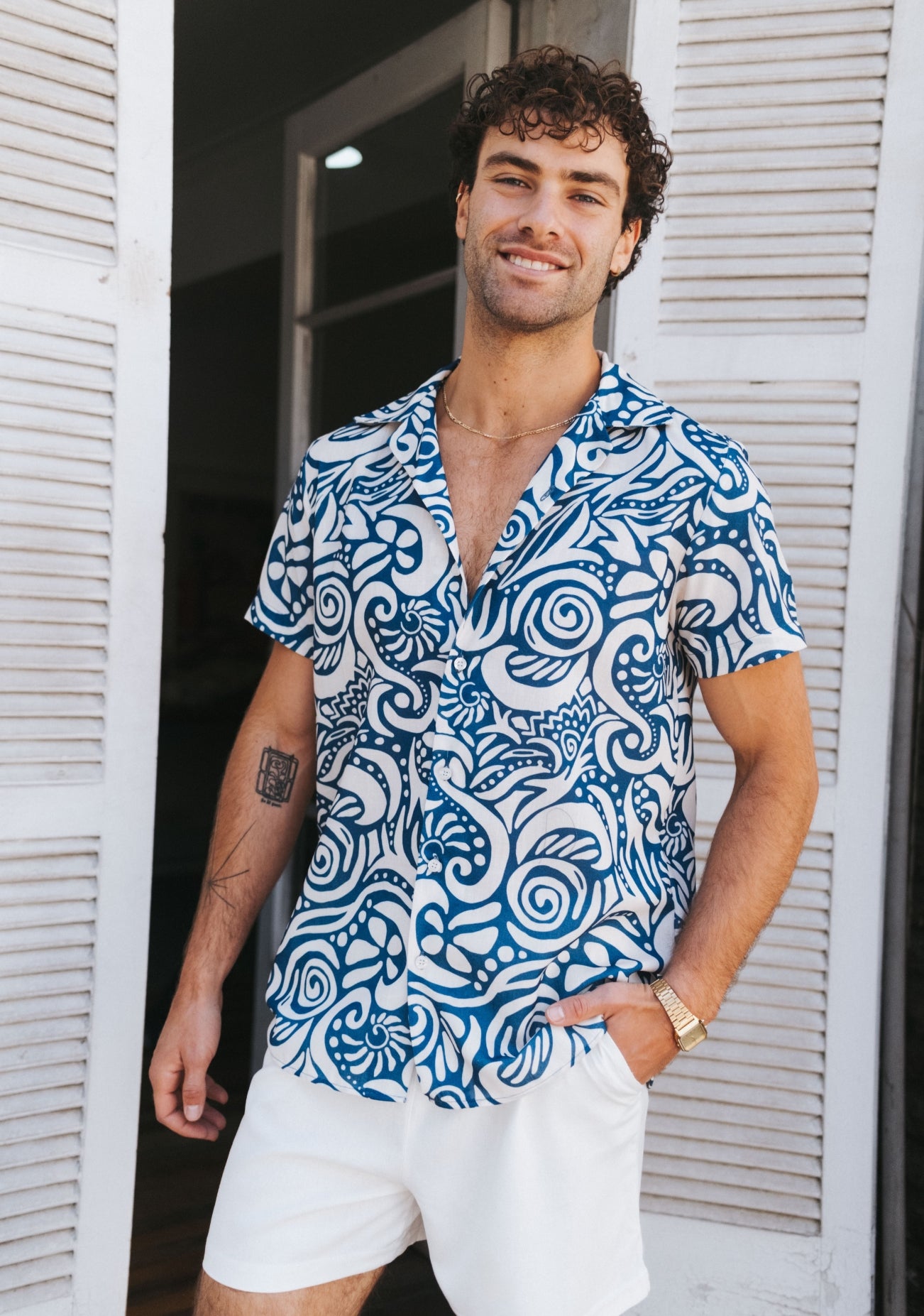 Cosmic Botanical Orion Shirt Collection