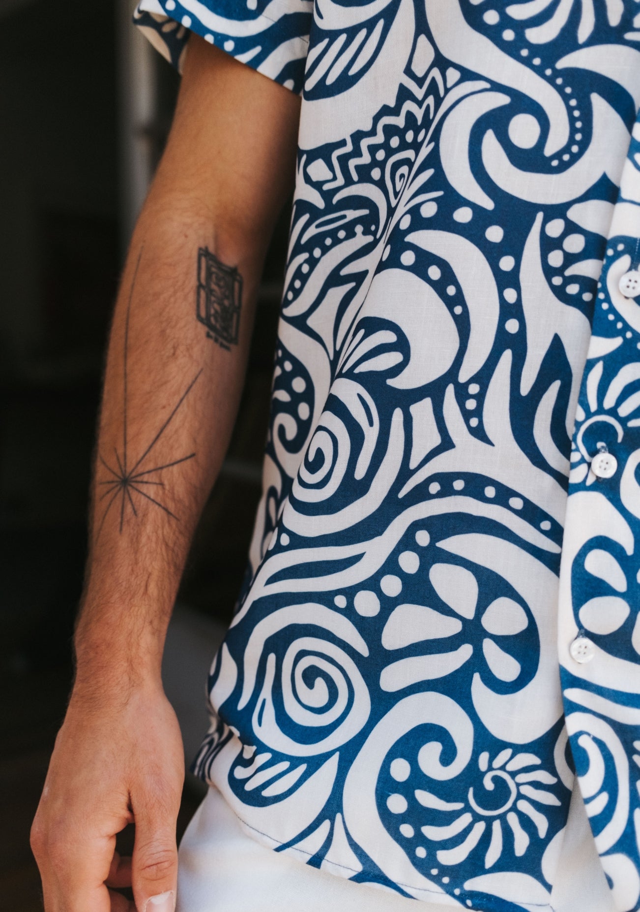 Cosmic Botanical Orion Shirt Collection