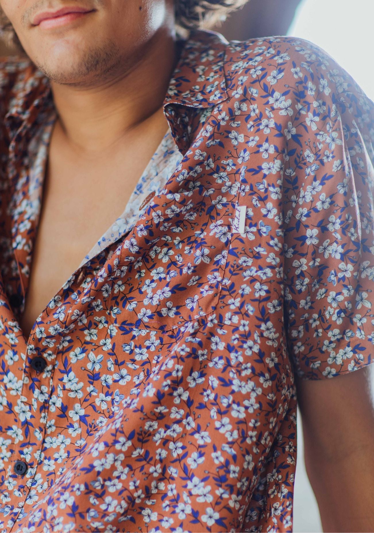 Kidel Zúrich Streetstyle Men’s Shirt – Regular Fit, Viscose Fabric