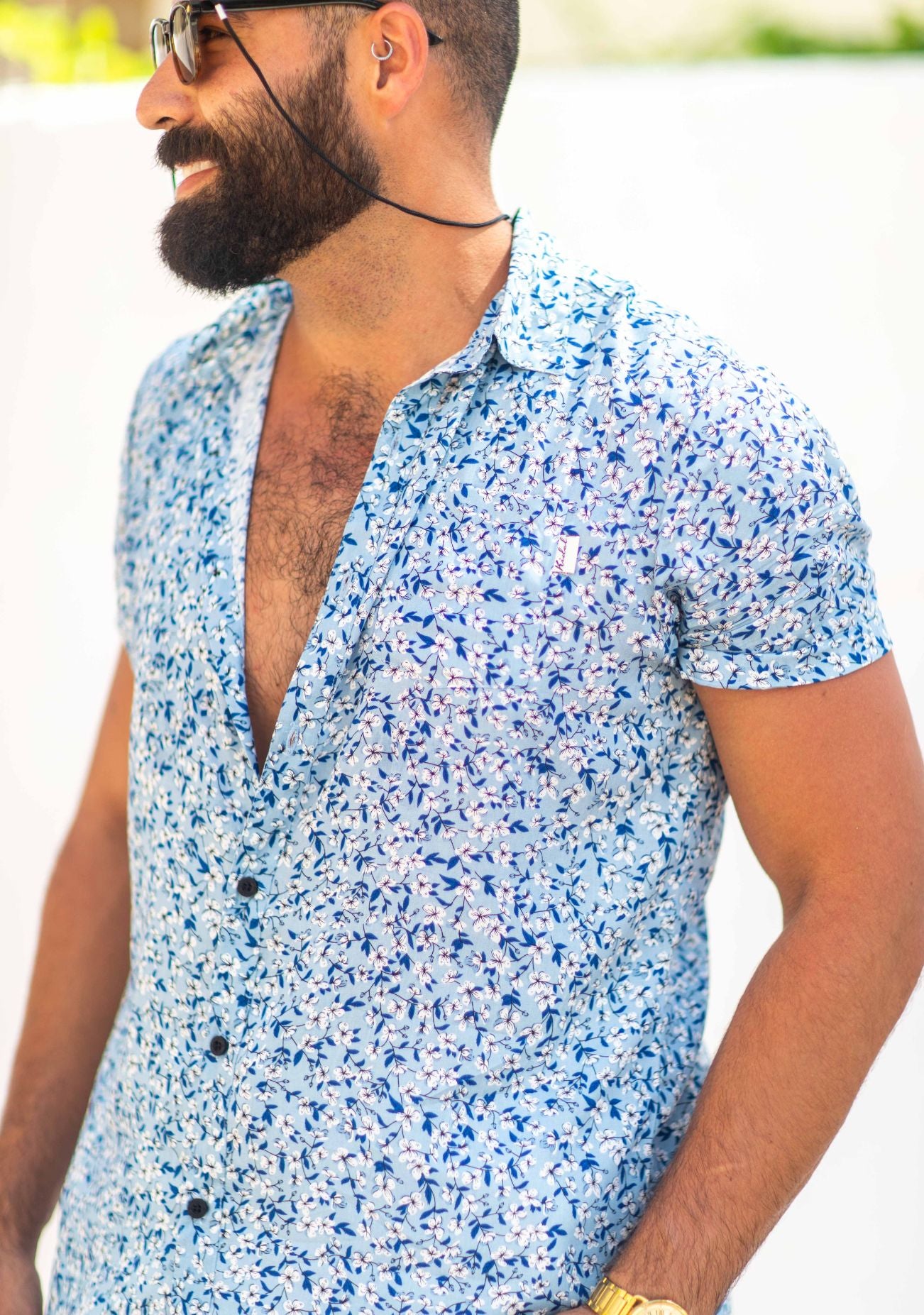 Kidel Hanoi Streetstyle Men’s Shirt – Regular Fit, Viscose Fabric