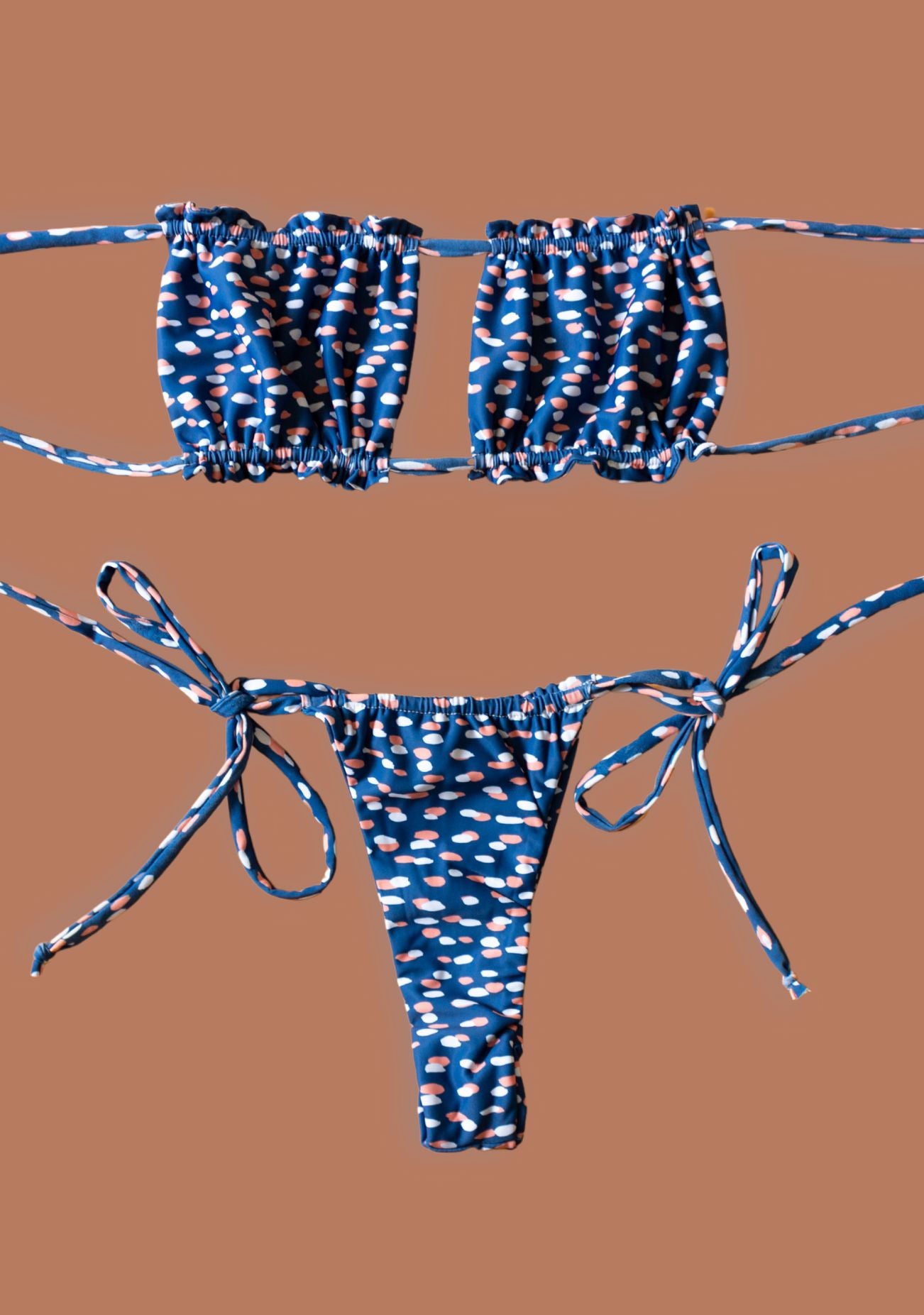 Tropicala Leblon Bikini – Ruffle & Adjustable Fit