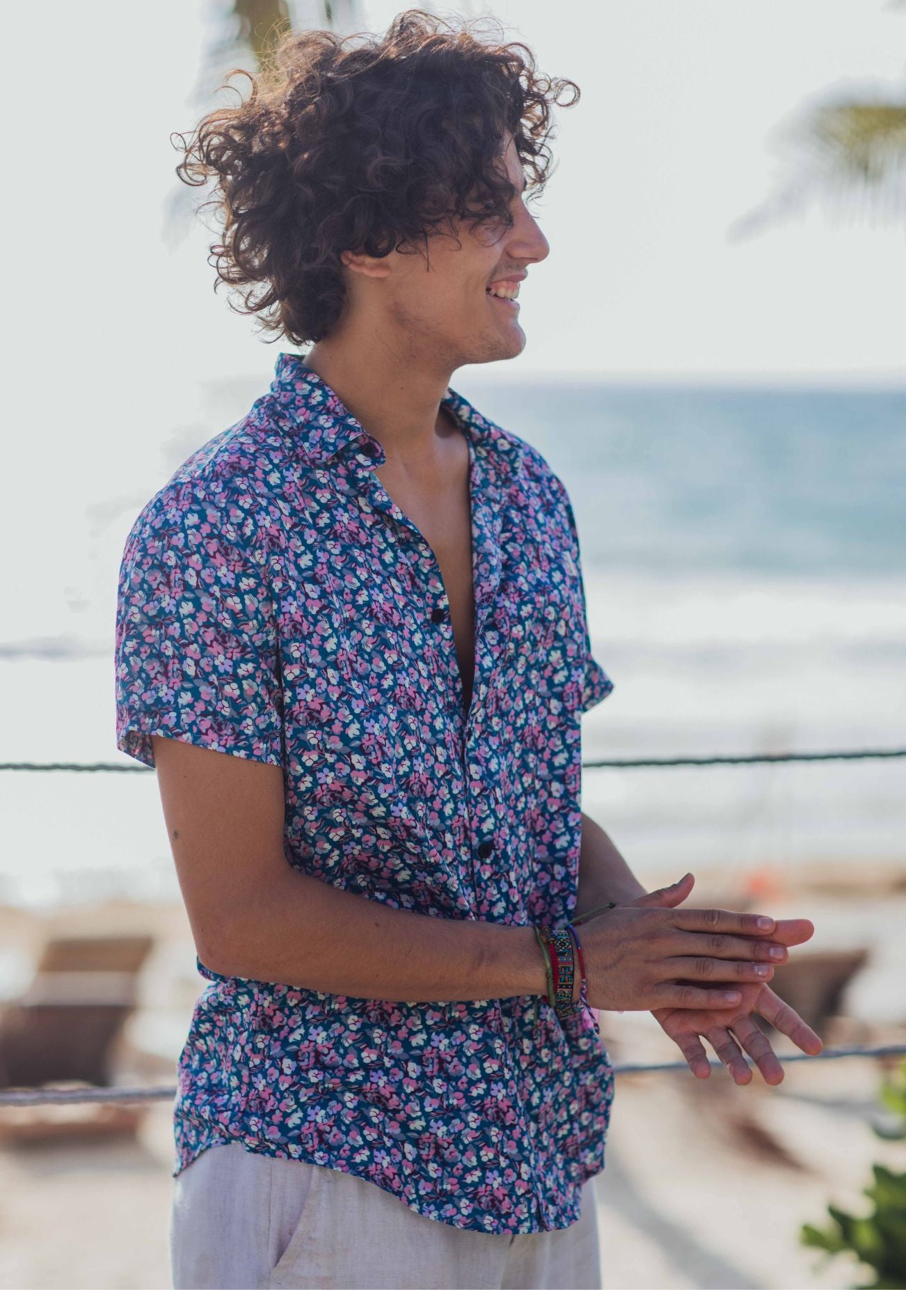 Kidel Aruba Streetstyle Men’s Shirt – Regular Fit, Viscose Fabric