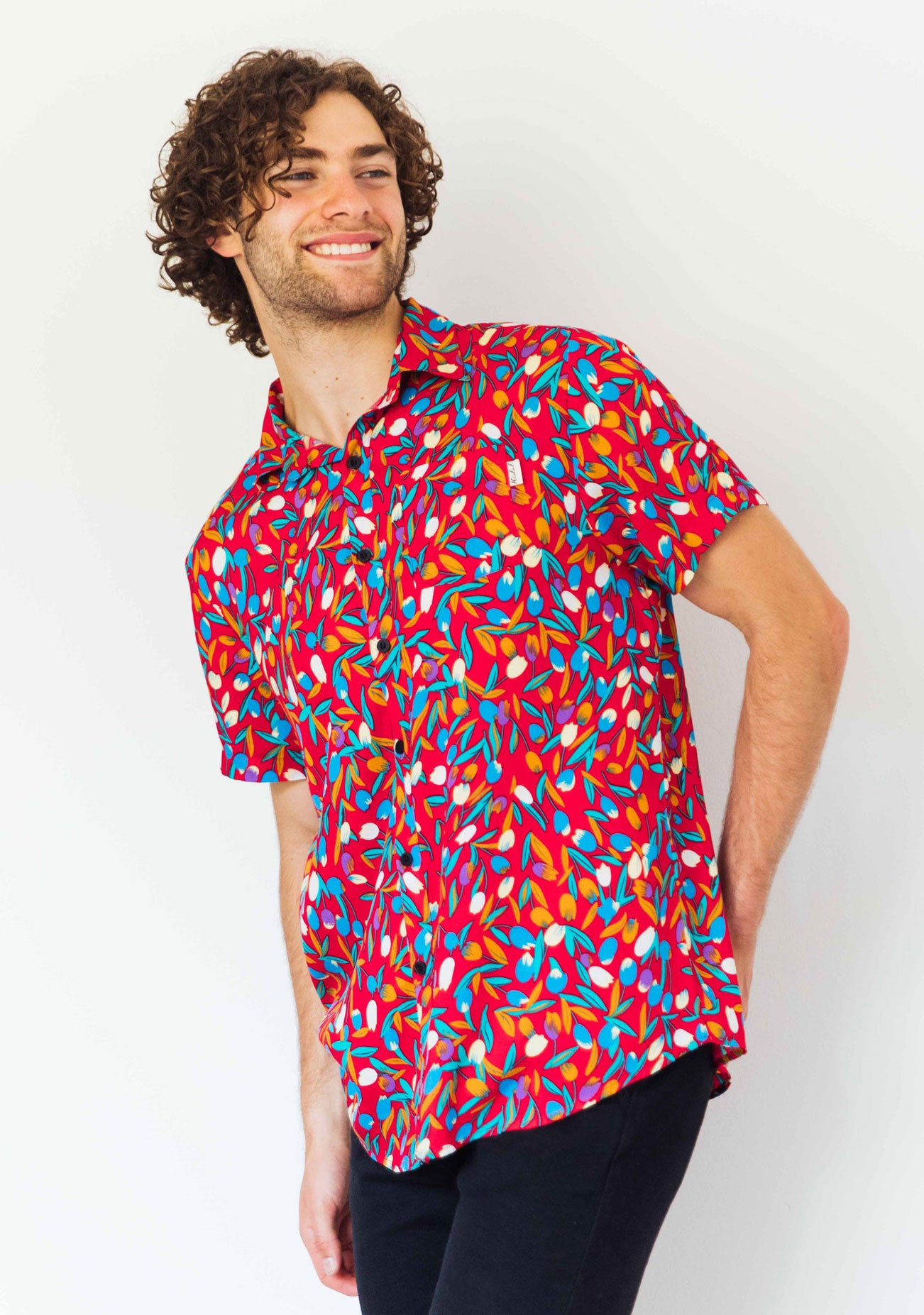 Kidel Doha Streetstyle Men’s Shirt – Regular Fit, Viscose Fabric