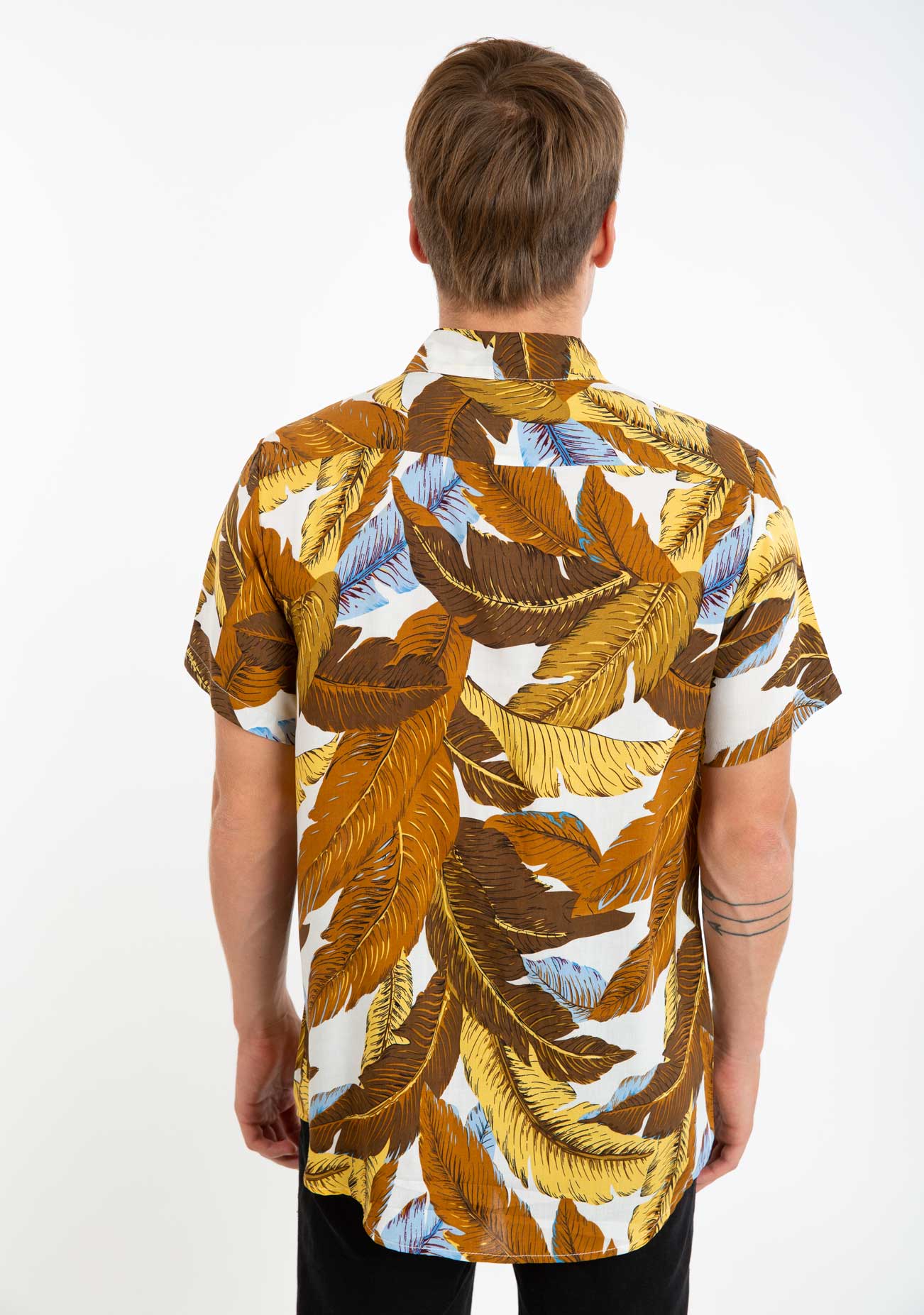 Kidel Kiev Streetstyle Men’s Shirt – Regular Fit, Viscose Fabric