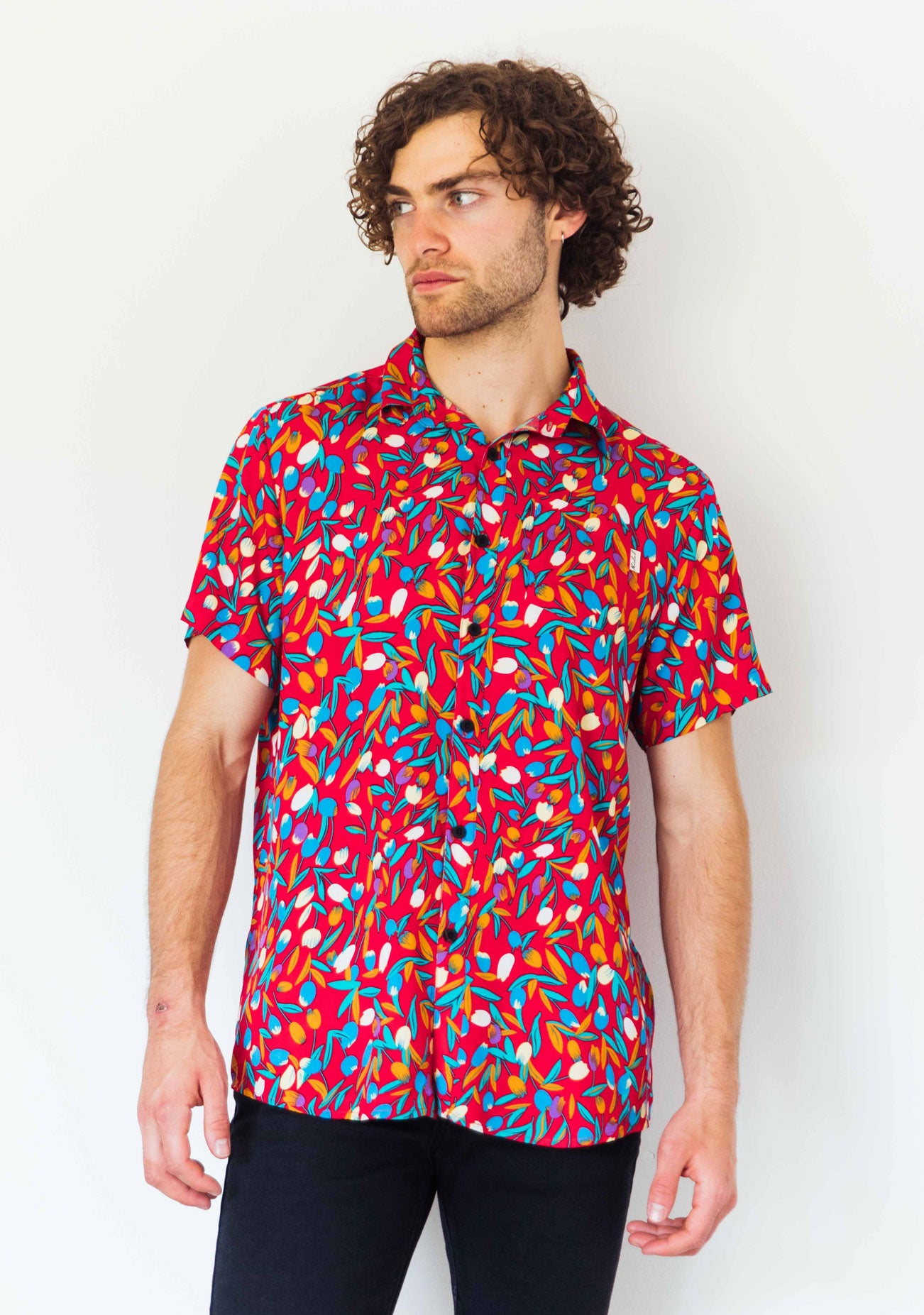 Kidel Doha Streetstyle Men’s Shirt – Regular Fit, Viscose Fabric