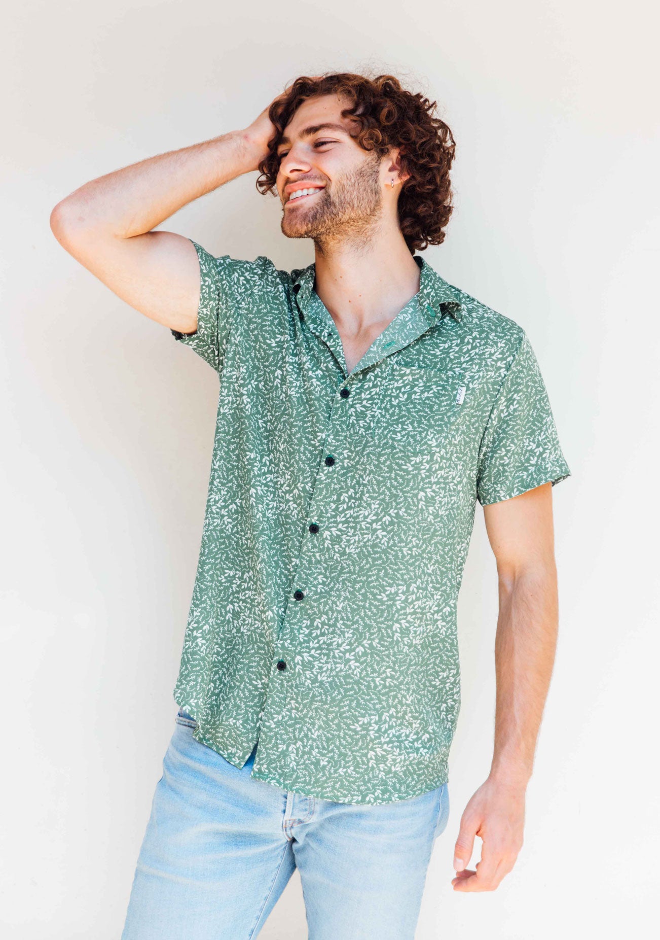 Kidel Denver Streetstyle Men’s Shirt – Regular Fit, Chiffon Fabric