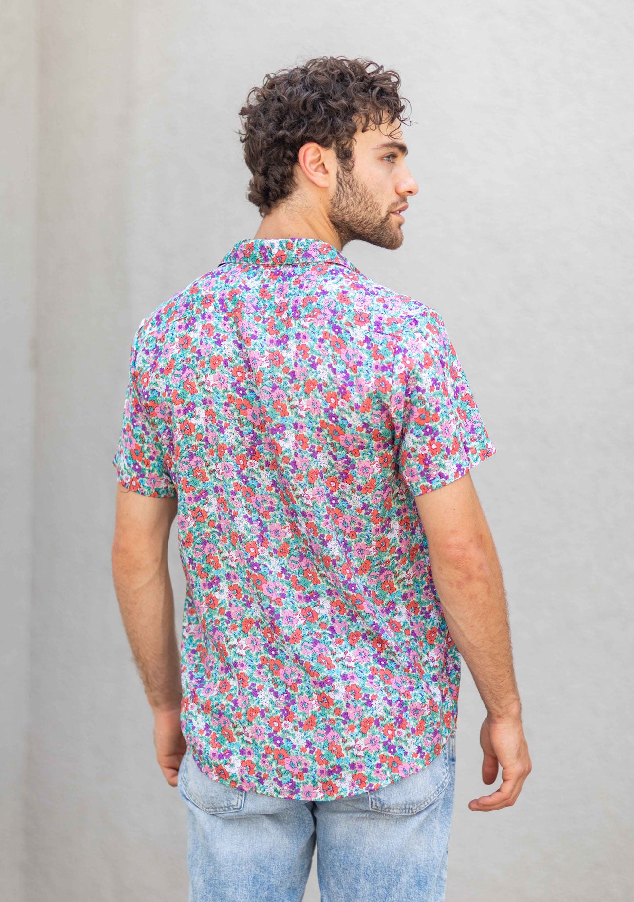 Kidel Sevilla Streetstyle Men’s Shirt – Regular Fit, Viscose Fabric