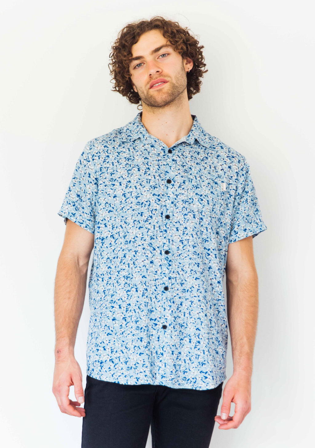 Kidel Hanoi Streetstyle Men’s Shirt – Regular Fit, Viscose Fabric