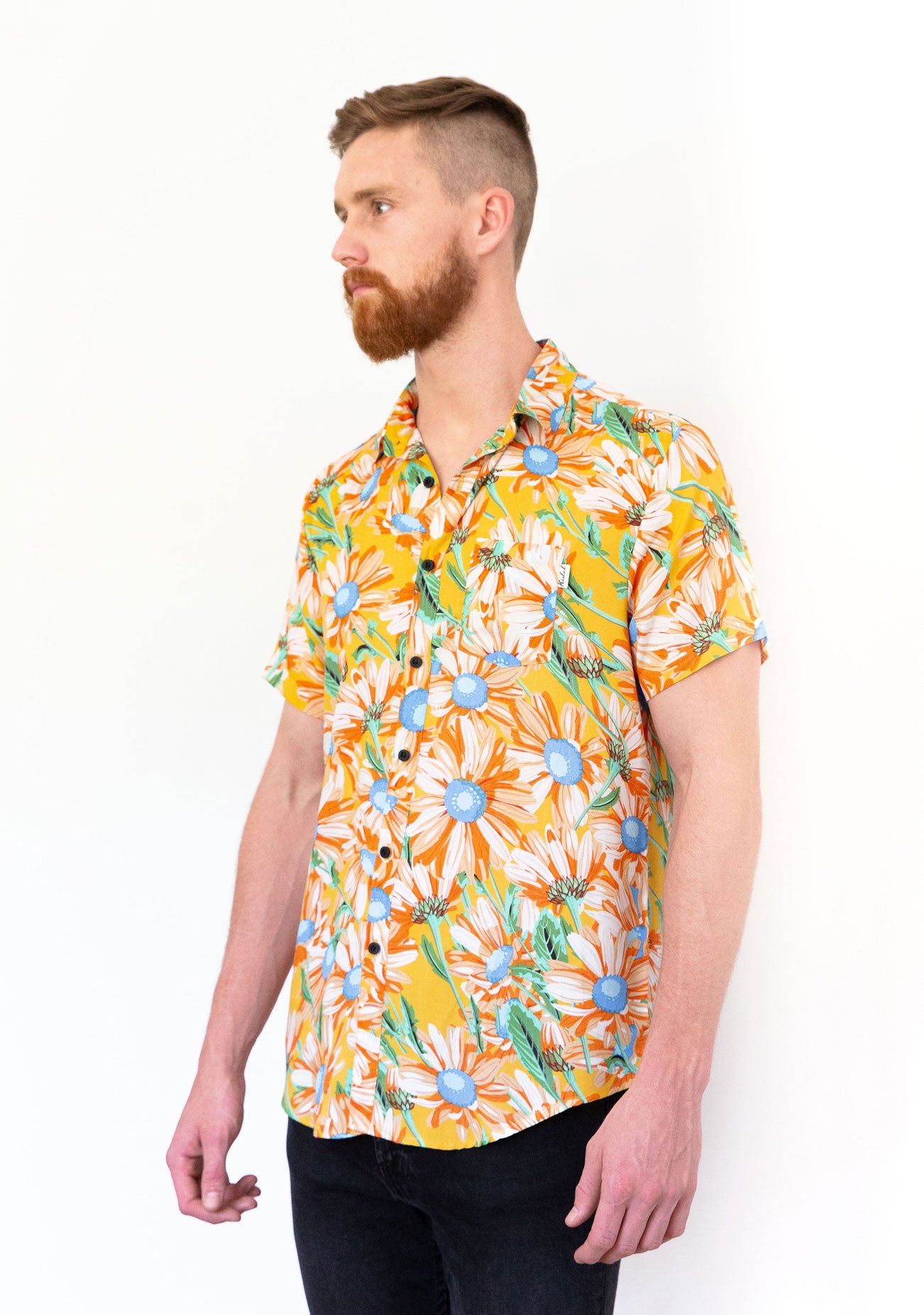 Kidel Phuket Streetstyle Men’s Shirt – Regular Fit, Viscose Fabric