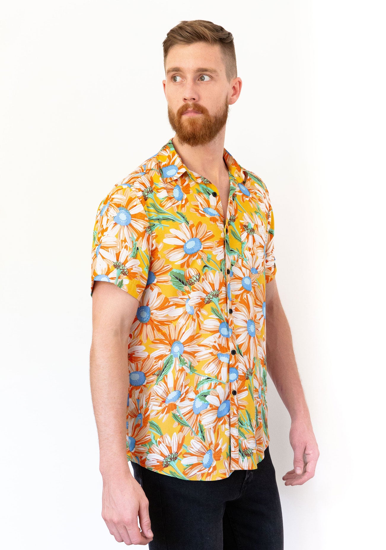 Kidel Phuket Streetstyle Men’s Shirt – Regular Fit, Viscose Fabric