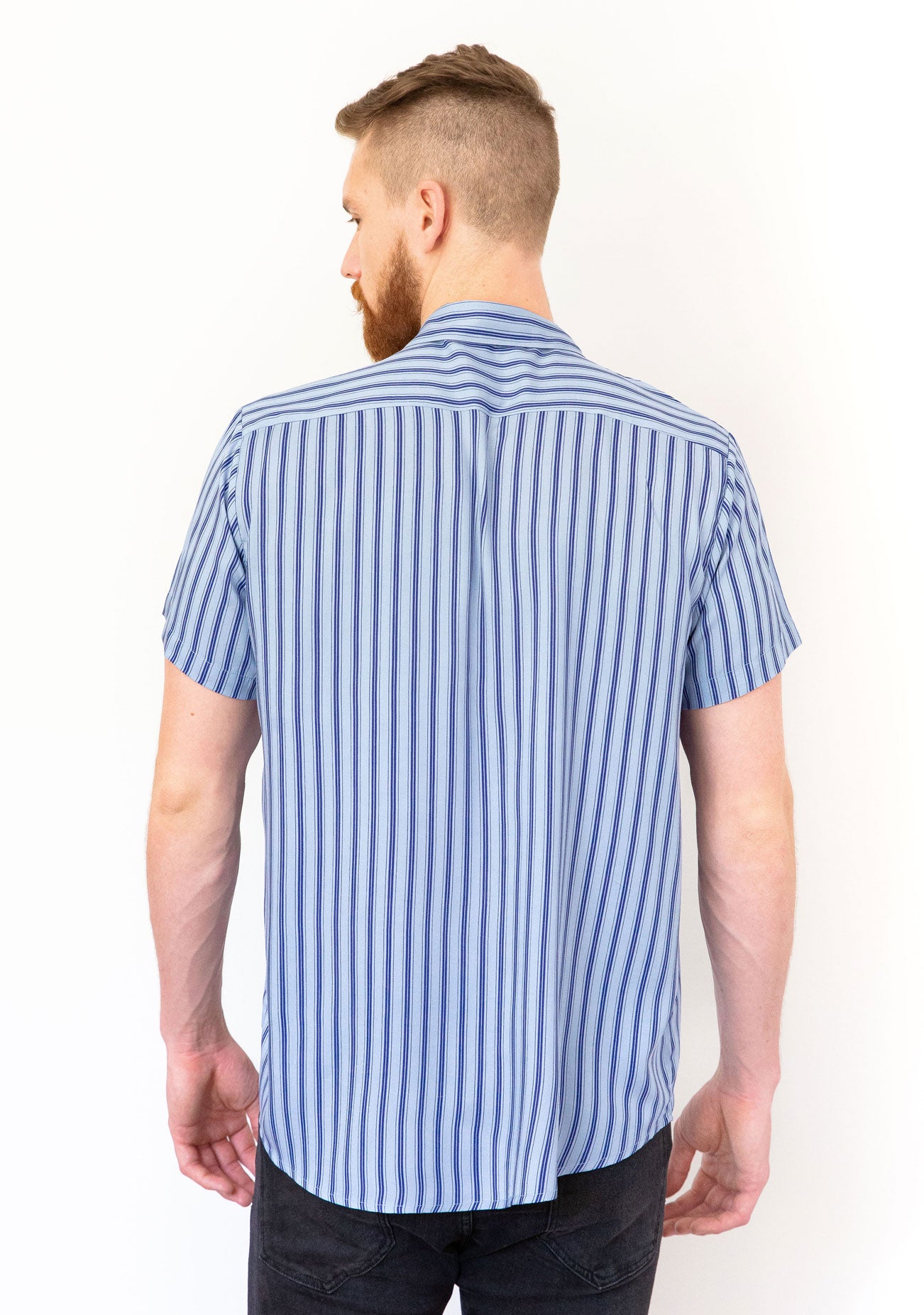 Kidel Tauranga Streetstyle Men’s Shirt – Regular Fit, Viscose Fabric