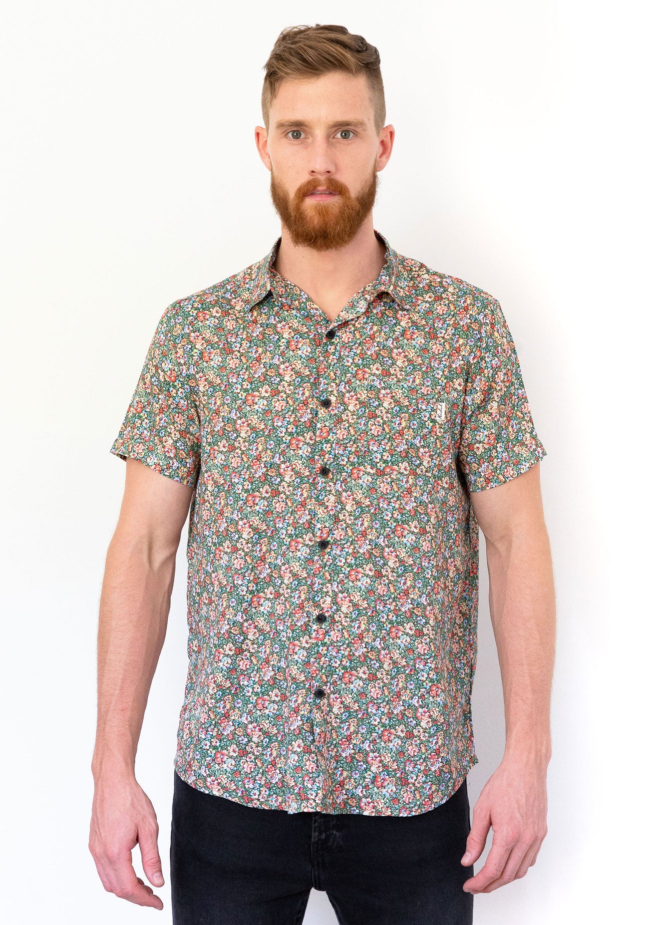 Kidel Perth Streetstyle Men’s Shirt – Regular Fit, Viscose Fabric