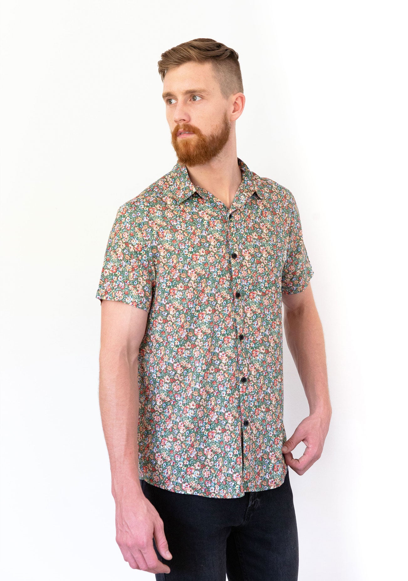 Kidel Perth Streetstyle Men’s Shirt – Regular Fit, Viscose Fabric